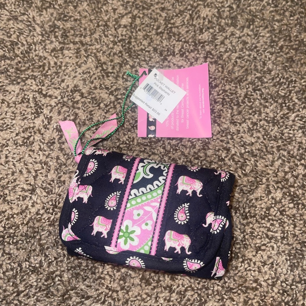 Vera Bradley elephant wallet